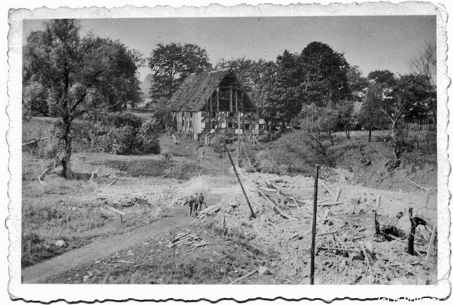 Alte Mühle Schultenweg 48 nach Bombentreffer Juni 1942