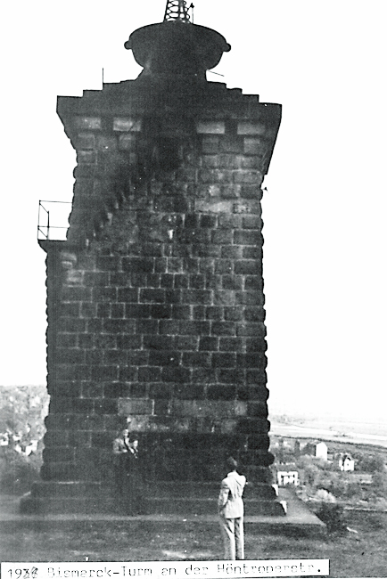 Bismarckturm um 1936