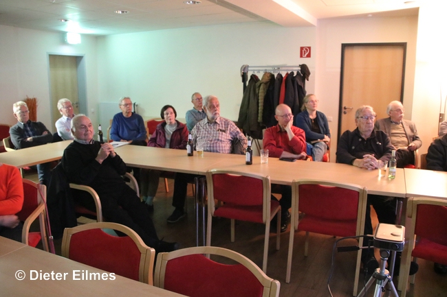 Besucher des Vortrages über Kleinzechen