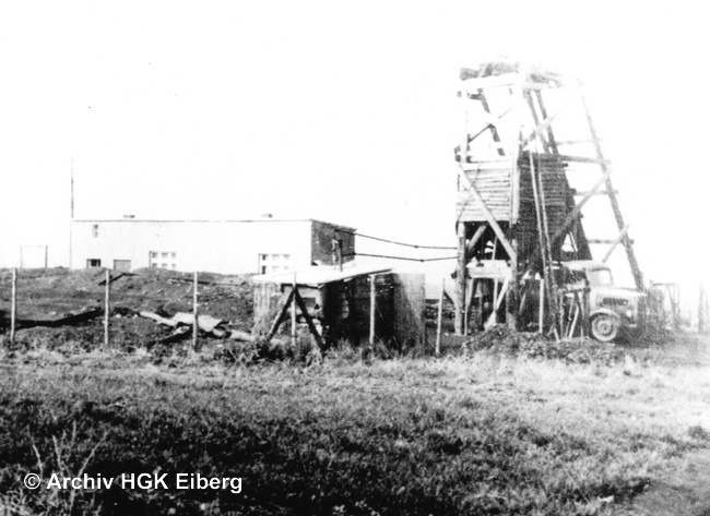 Kleinzeche Middelanis 1u 2 am Hosiepen um 1955